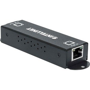 Gigabit High-Power PoE+ Extender Repeater, IEEE 802.3at/af Power over Ethernet (PoE+/PoE), metal - Network (RJ-45) - Metal