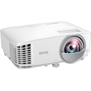 BenQ MX825STH Short Throw DLP Projector - 4:3 - White - 1024 x 768 - Front - 720p - 6000 Hour Normal Mode - 10000 Hour Eco