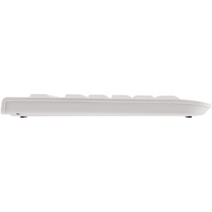 CHERRY KC 1000 Keyboard - Cable Connectivity - USB Interface - English (UK) - QWERTY Layout - Pale Gray - LPK Keyswitch - 