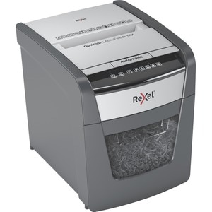 Rexel Optimum AutoFeed+ 50X Paper Shredder - Continuous Shredder - Cross Cut - 6 Per Pass - for shredding Paper - P-4 - 22