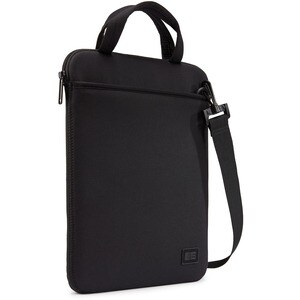 Case Logic Quantic LNEO-212 Carrying Case (Sleeve) for 12" Chromebook - Black - Polyester Body - Shoulder Strap, Handle - 