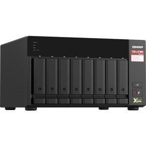 QNAP TS-873A-8G 8 x Total Bays NAS Storage System - 5 GB Flash Memory Capacity - AMD Ryzen V1500B Quad-core (4 Core) 2.20 