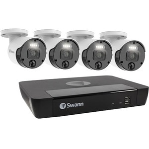 Swann Master SWNVK-876804 5 Megapixel 8 Channel Night Vision Wired Video Surveillance System 2 TB HDD - Network Video Reco