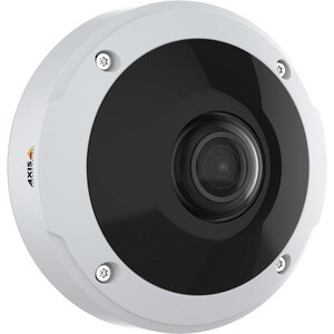 AXIS M3057-PLVE MkII 6 Megapixel Indoor/Outdoor HD Network Camera - Colour - Dome - White - 20 m Infrared Night Vision - H