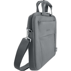 Dicota Eco Tasche für 27,9 cm (11 Zoll) bis 31,8 cm (12,5 Zoll) Notebook - Grau - 300D Polyethylene Terephthalate (PET) Kö