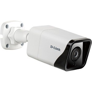 D-Link Vigilance DCS-4714E 4 Megapixel HD Network Camera - 98.43 ft (30 m) - H.265, H.264, MJPEG - 2592 x 1520 Fixed Lens 
