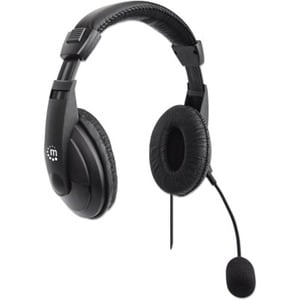 Manhattan Auriculares - Manhattan Casco estéreo USB