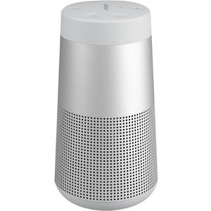 SoundLink Portable Bluetooth Speaker System - Siri, Google Assistant Supported - Luxe Silver - Tripod Mount - True360 Soun