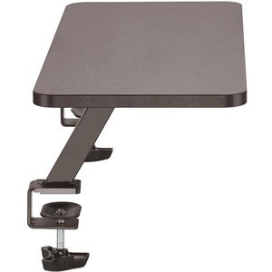 StarTech.com Monitor Riser Stand - Clamp-on Monitor Shelf for Desk - Extra Wide 25.6"/65 cm - For up to 34" Monitors - Bla