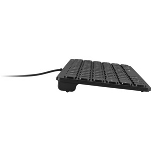 Kensington Keyboard - Cable Connectivity - Lightning Interface - Black - iPad