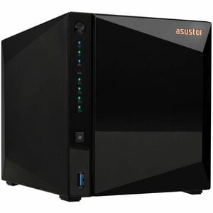 Asustor Drivestor 4 Pro AS3304T - 4 Bay NAS, 1.4GHz Quad Core, 2.5GbE Port, 2GB RAM DDR4, Network Attached Storage (Diskle