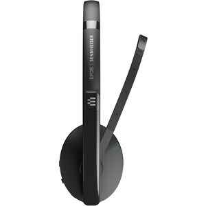 EPOS ADAPT Kabellos Auf den Ohren Mono Headset - Schwarz - Monaural - 2011,7 cm Reichweite - Bluetooth - Geräuschunterdrüc