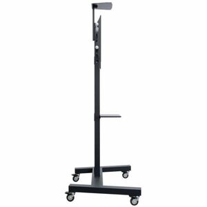 Carro armato per monitor ITB - 80 kg Capacità - 4 Casters - Metallo - Nero - 190,5 cm (75") a 228,6 cm (90") Screen Suppor