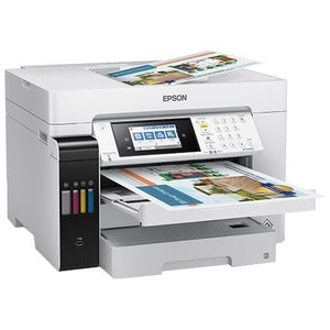 Epson WorkForce ST-C8090 Inkjet Multifunction Printer-Color-Copier/Fax/Scanner-4800x1200 dpi Print-Automatic Duplex Print-