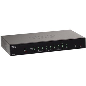 Cisco RV RV260 Router - Recondicionado - 9 Portas - Porta de gestão - 1 - Gigabit Ethernet