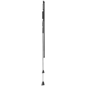 HAGOR BL Superslim Wandhalterung für Display - Schwarz - Höhenverstellbar - Bildschirmgröße: 139,7 cm bis 190,5 cm (75 Zol