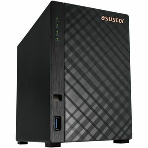 Asustor Drivestor 2 AS1102T - 2 Bay NAS, 1.4GHz Quad Core, Single 2.5GbE Port, 1GB RAM DDR4, Network Attached Storage, Per