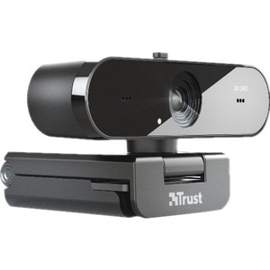 Trust TW-250 Webcam - 30 fps - Black - USB 2.0 - 2560 x 1440 Video - Auto-focus - Microphone - Notebook, Computer, Monitor