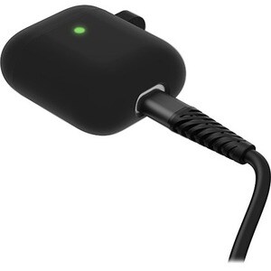 OtterBox Carrying Case Apple AirPods - Black Taffy - Drop Resistant, Scratch Resistant, Scuff Resistant, Damage Resistant 