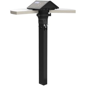 Crestron UCA-SMKR-UC2-3 Desk Mount for Conference System - Black - Metal, Polycarbonate, Acrylonitrile Butadiene Styrene (