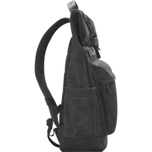 V7 Elite CBXT16-CANVAS Tasche (Rucksack) für 39,6 cm (15,6 Zoll) bis 40,6 cm (16 Zoll) Notebook - Schwarz - Baumwolle, Gew
