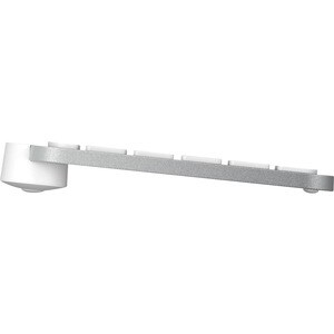 Logitech MX Keys Mini Keyboard - Wireless Connectivity - LED - English (US) - QWERTY Layout - Pale Gray - Bluetooth/RF - 1