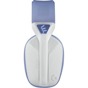 Logitech G G435 Wireless Over-the-head Stereo Gaming Headset - Off White, Lilac - Binaural - Circumaural - 1000 cm - Bluet