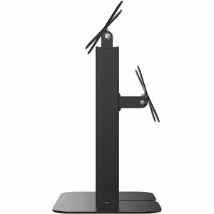 CTA Digital Dual VESA Compatible Table Mount for POS (Black) - Table, Countertop - Metal, Steel - Black - For Shop, Classr