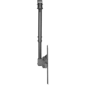 Digitus Mounting Bracket for TV - Black - Height Adjustable - 94 cm to 177.8 cm (70") Screen Support - 50 kg Load Capacity