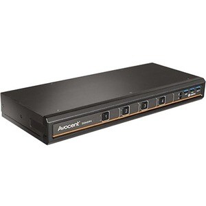Vertiv AVOCENT SwitchView 200 SV240DPH KVM Switchbox - Compatível com TAA - 4 Computador(es) - 1 Utilizador(es) local(ais)
