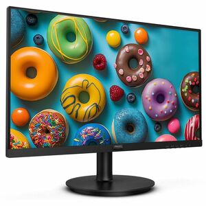 Philips V-line 221V8L 22" Class Full HD LED Monitor - 16:9 - Textured Black - 54.6 cm (21.5") Viewable - Vertical Alignmen