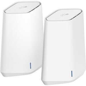 Netgear Orbi Pro Wi-Fi 6 IEEE 802.11ax Ethernet Wireless Router - 2.40 GHz ISM Band - 5 GHz UNII Band - 2 x Antenna(2 x In