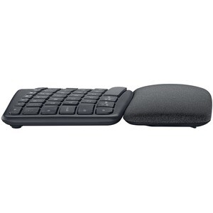 Logitech ERGO K860 Tastatur - Kabellos Konnektivität - USB Typ-A Schnittstelle - Deutsch - QWERTZ Layout - Graphit - Bluet