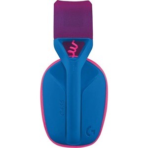 Logitech G G435 Wireless Over-the-head Stereo Gaming Headset - Blue, Raspberry - Binaural - Circumaural - 1000 cm - Blueto