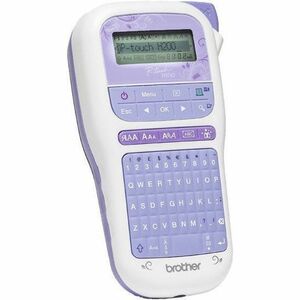 Brother P-touch PT-H200 Electronic Label Maker - Thermal Transfer - 20 mm/s Color - 6 Fonts - 180 dpi - Label12 mm, 3.50 m