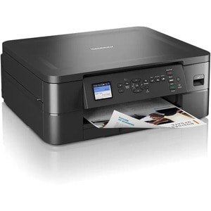 Brother DCP-J1050DW Kabellos - Tintenstrahl-Multifunktionsdrucker - Farbe - Schwarz - Kopierer/Drucker/Scanner - 17 Seiten