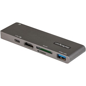 StarTech.com USB C Multiport Adapter for MacBook Pro/Air, USB Type-C to 4K HDMI, Power Delivery, SD/MicroSD, USB 3.0 Hub, 