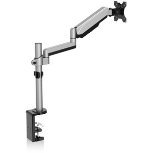 V7 DM1TA-1E Braço de montagem para Monitor, Exibição - Prata - Altura ajustável - 1 Ecrã(s) suportado(s) - 81.3 cm (32") S