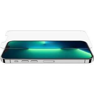 Belkin TemperedGlass Treated Screen Protector for iPhone 14 / iPhone 13 / iPhone 13 Pro Crystal Clear - For OLED iPhone 14