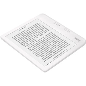 Kobo Libra 2 Digital Text Reader - White - 32 GB Flash - 17.8 cm (7") Display - Touchscreen - Wireless LAN - Bluetooth - USB
