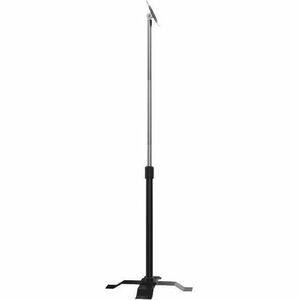 CTA Digital VESA-Compatible, Height-Adjustable Floor Stand - Up to 11" Screen Support - 55" Height - Steel, Metal