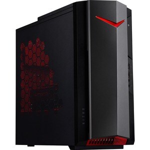 Acer Nitro N50-640 N50-640-UR12 Gaming Desktop Computer - Intel Core i5 12th Gen i5-12400F - 16 GB - 1 TB HDD - 512 GB SSD