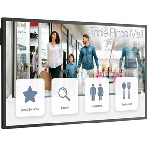 Sharp NEC Display 49" Ultra High Definition Professional Display with PCAP touch - 49" LCD - Touchscreen - High Dynamic Ra