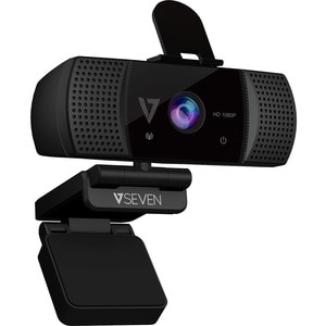 V7 WCF1080P Webcam - 2 Megapixel - 30 fps - USB Type A - 1920 x 1080 Video - Fixed Focus - 110° Angle - Microphone - Noteb