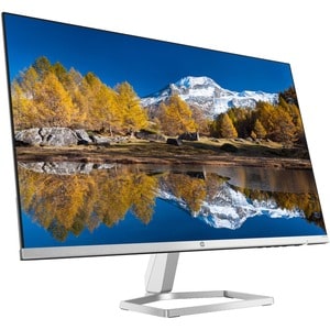 HP M27fq 27" Class WQHD LCD Monitor - 16:9 - Black/Silver - 68.6 cm (27") Viewable - In-plane Switching (IPS) Technology -