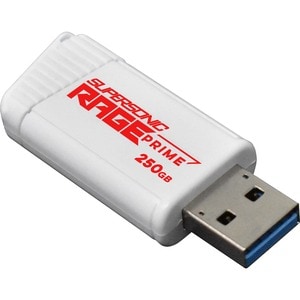 Patriot Memory Supersonic Rage Prime 250GB USB 3.2 (Gen 2) Flash Drive - 250 GB - USB 3.2 (Gen 2) - 600 MB/s Read Speed