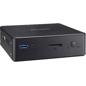 Shuttle XPC nano NC10U Desktop Computer - Intel Celeron 4205U - 8 GB - Black - Intel Chip - Intel UHD Graphics 610 DDR4 SD