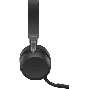Jabra Evolve2 75 Wireless On-Ear Headset - USB-A - Unified Communication Optimised - No Charging Stand