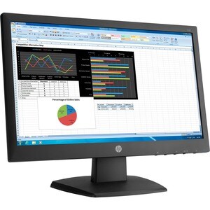 HP V223 22" 等级 Full HD LCD 显示器 - 16:9 - 黑 - 54.6 cm (21.5") Viewable - 扭曲向列型（TN） - 发光二极管（WLED） 背光 - 1920 x 1080 - 16.7百万 颜