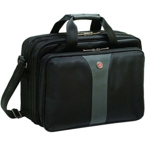 Wenger Legacy 67652140 Carrying Case for 16" Notebook - Black, Gray - Tear Resistant Shoulder Strap - Polyester, Nylon Bod